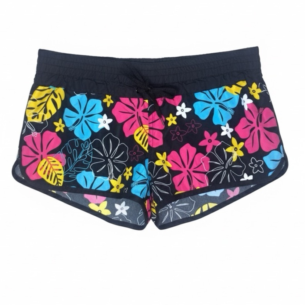 Women’s Tropical Floral Summer Swim Shorts
